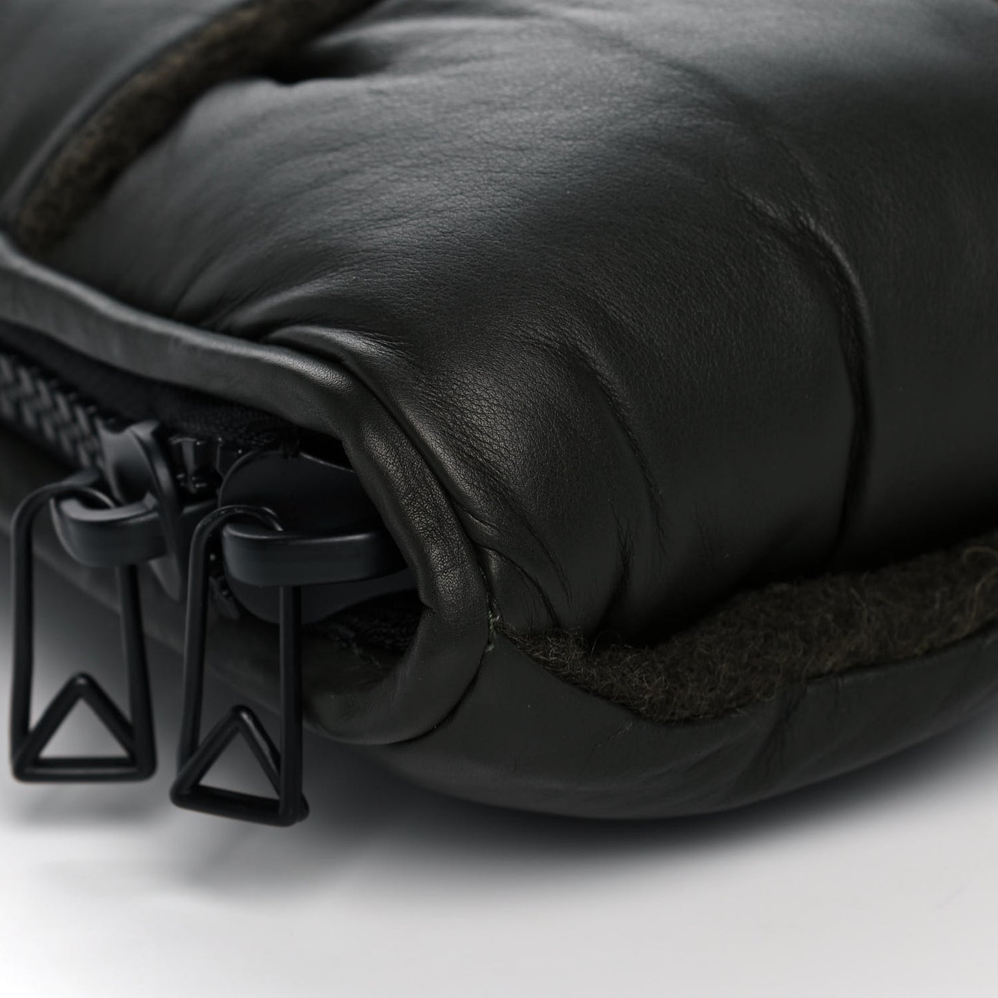 Calfskin Maxi Intrecciato Puffy Laptop Pouch Camping