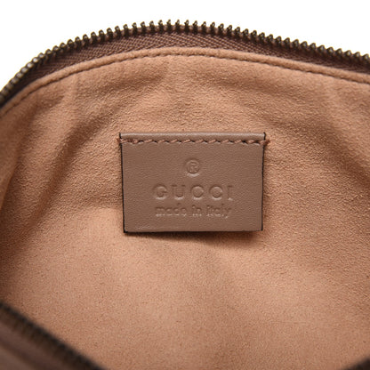 Gucci Calfskin Matelasse Mini GG Marmont Chain Bag Porcelain Rose 6 of 8