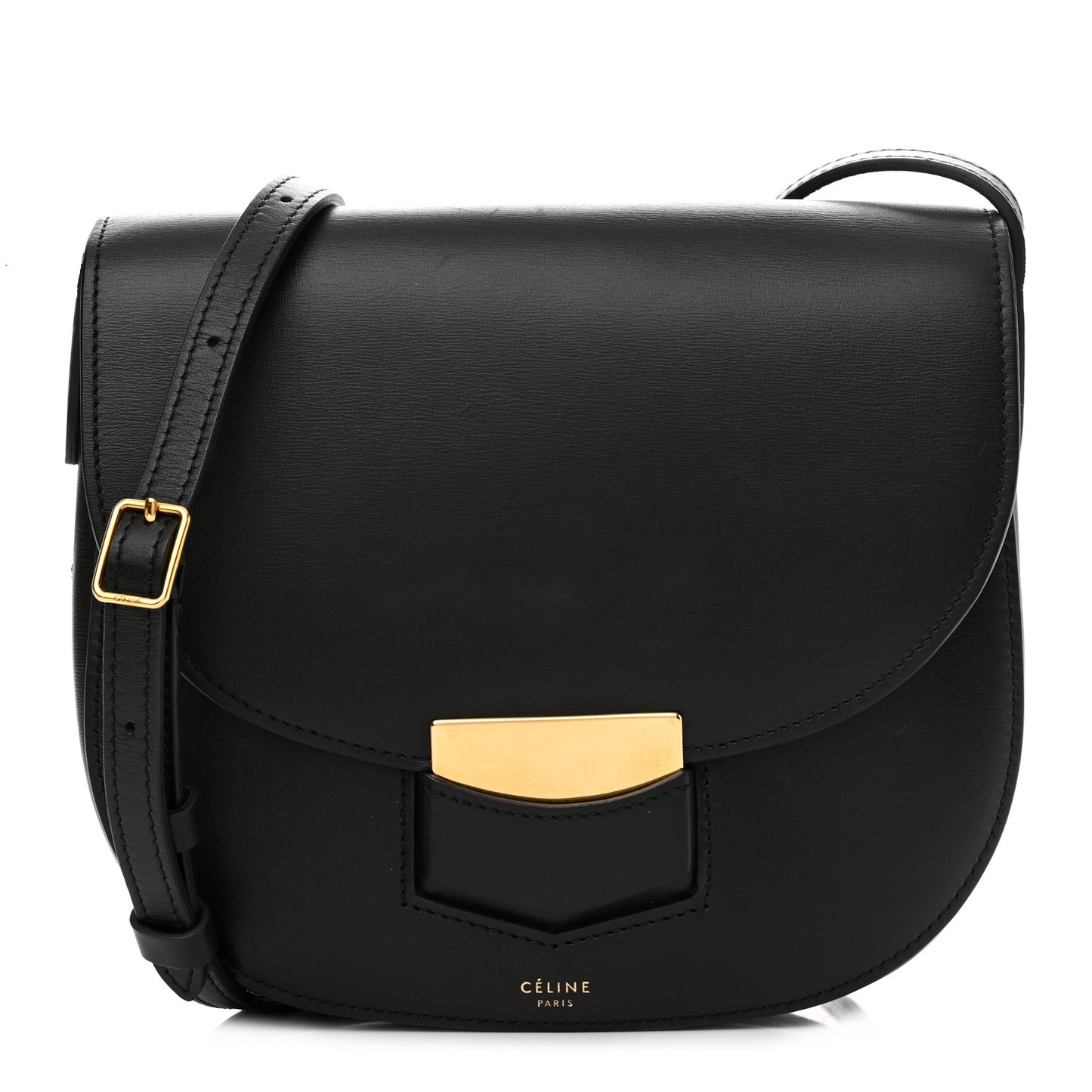 Palmelato Calfskin Small Trotteur Black