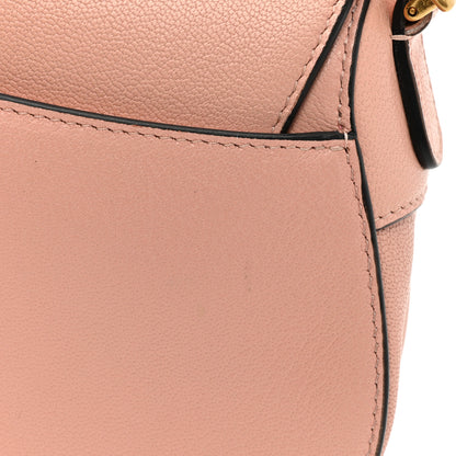 Christian Dior Grained Calfskin Mini Saddle Bag Pink 10 of 10