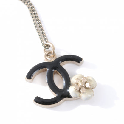 Chanel Camelia CC Logo Necklace 1 of 5