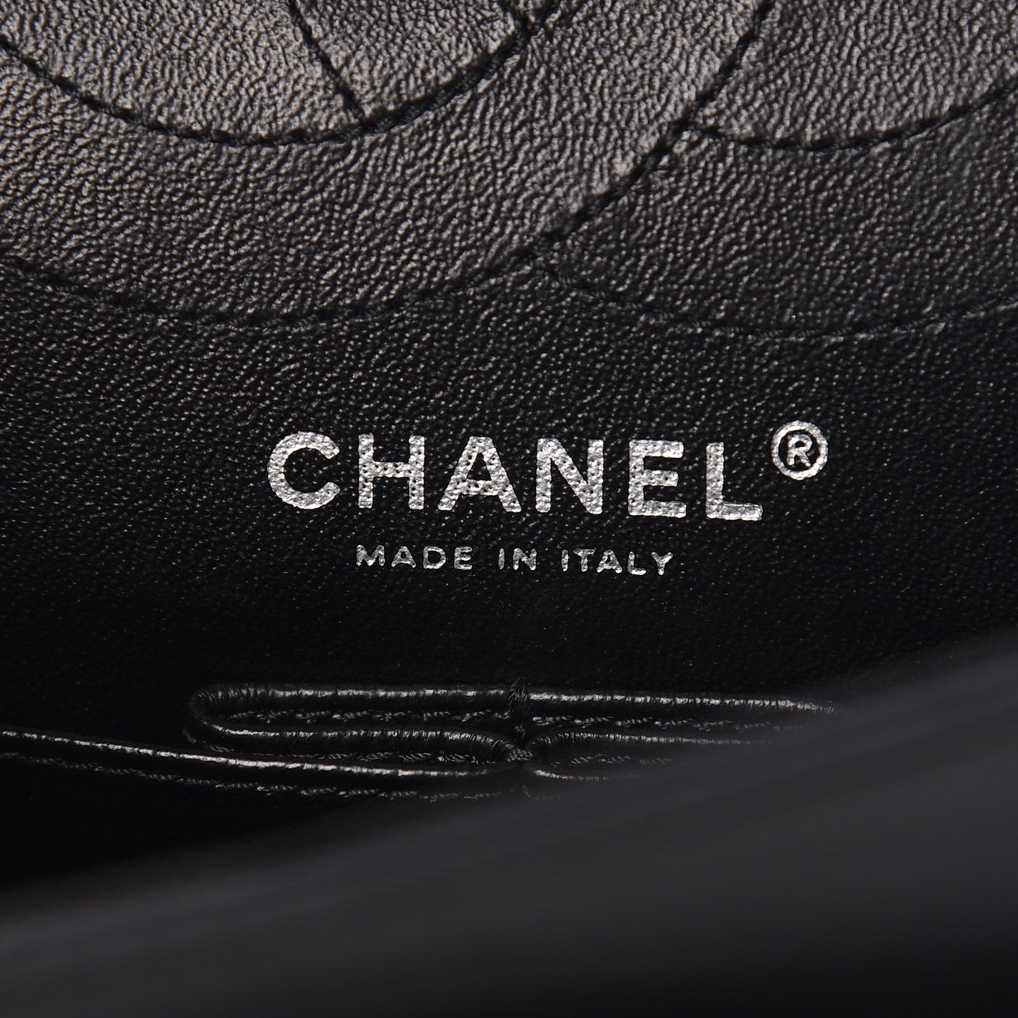 Patent Caviar Quilted 2.55 Reissue 225 Flap Black