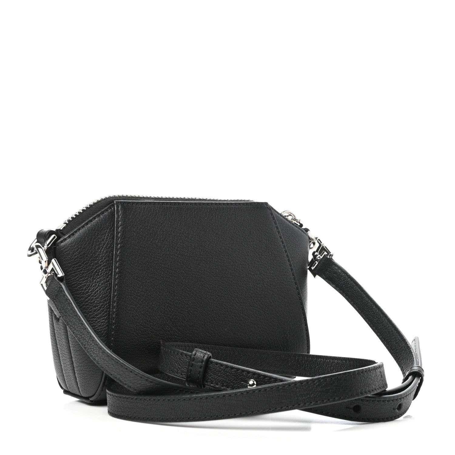 Givenchy Sugar Goatskin Nano Antigona Black 3 of 9