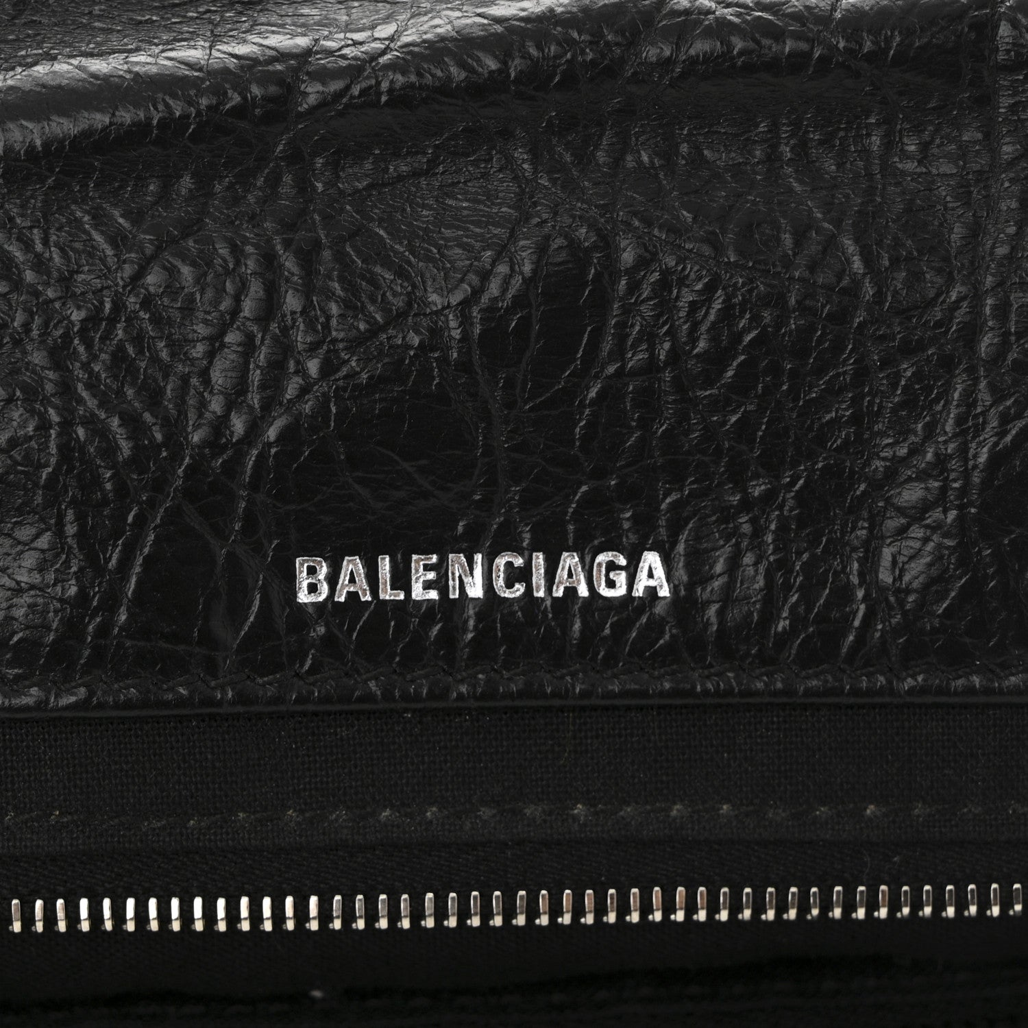 Balenciaga Arena Calfskin Mini Monaco Chain Shoulder Bag Black 6 of 10
