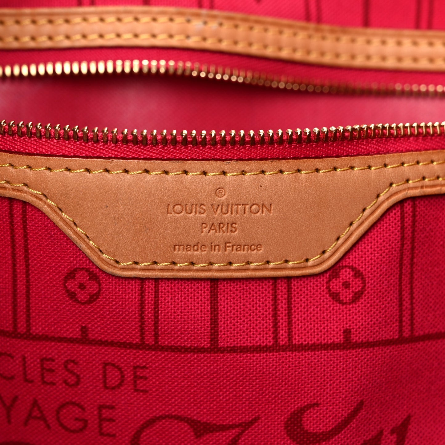 Monogram My LV Heritage Neverfull MM Fuchsia White