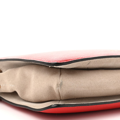 Givenchy Goatskin Suede Cross 3 Crossbody Bag Red 9 of 10
