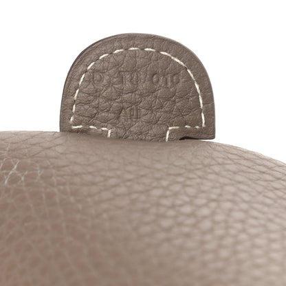 Hermes Taurillon Clemence Evelyne III PM Etoupe 6 of 14