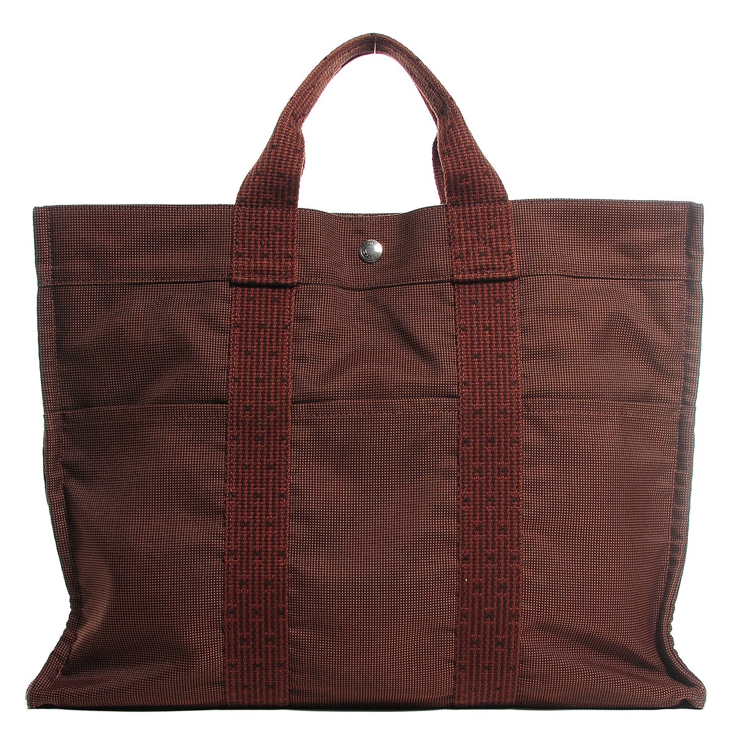 Canvas Herline MM Tote Brown