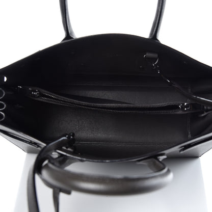 Saint Laurent Grained Calfskin Small Sac De Jour Coal 5 of 11