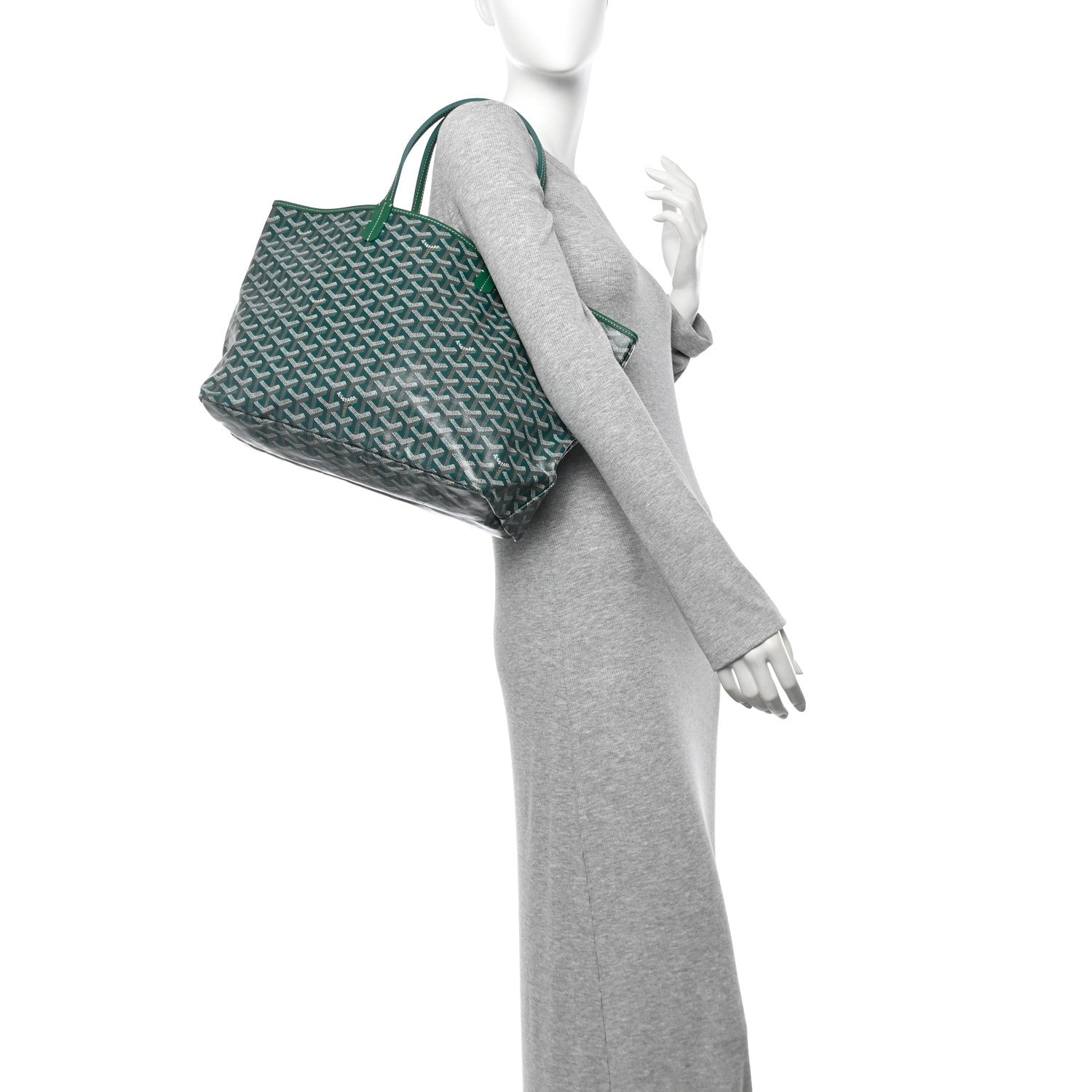 Goyard Goyardine Saint Louis PM Green 2 of 11