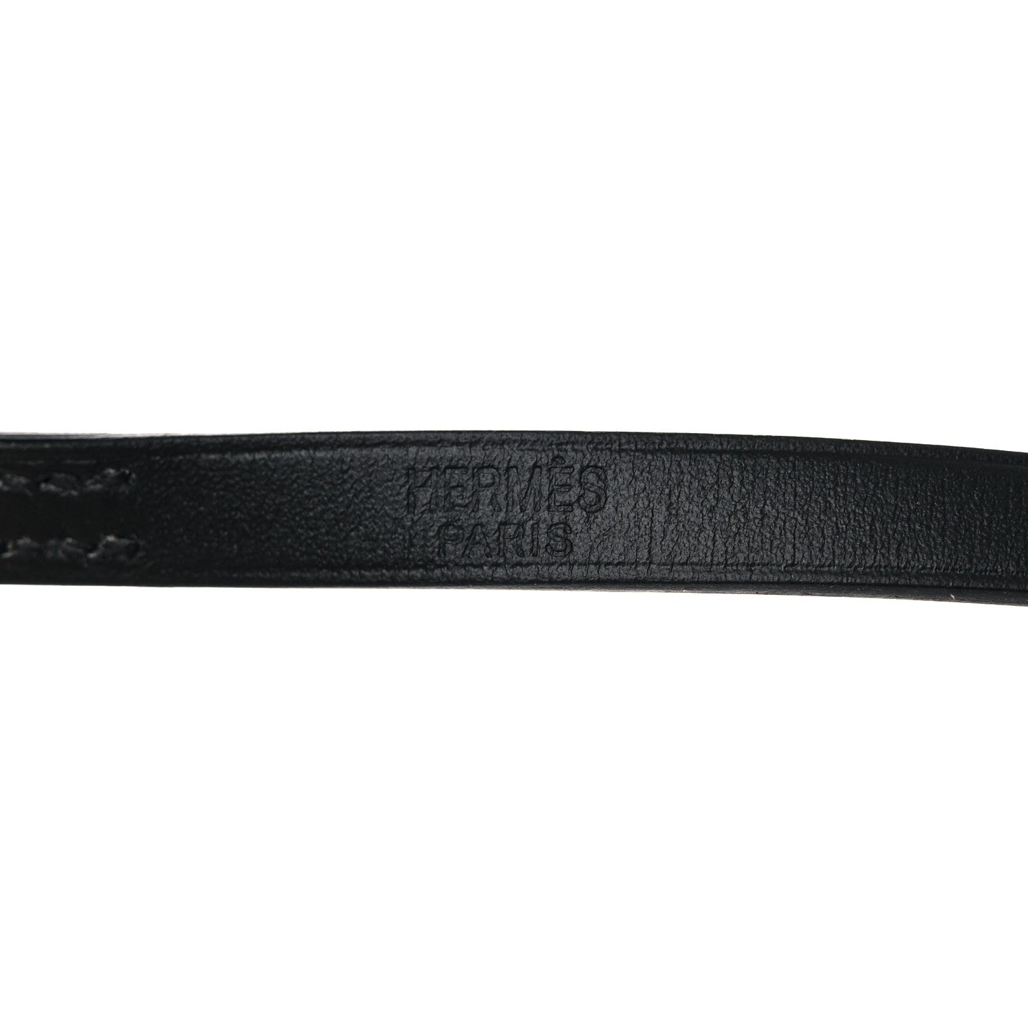 Hermes Swift Hapi 3 MM Triple Tour Bracelet S Black 5 of 8