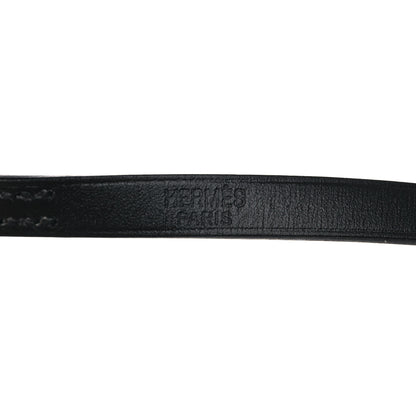 Hermes Swift Hapi 3 MM Triple Tour Bracelet S Black 5 of 8