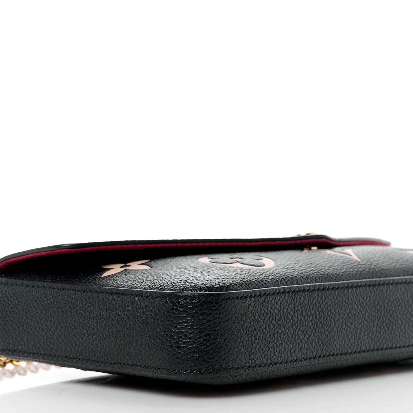 Empreinte Monogram Giant Felicie Pochette Black Beige