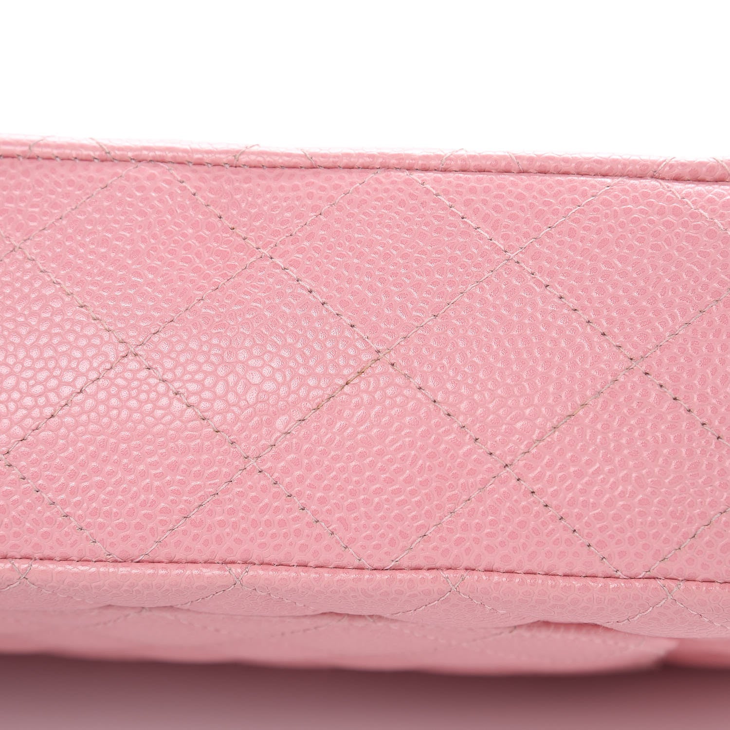 Chanel Caviar Quilted Medium Double Flap Pink 11 of 16