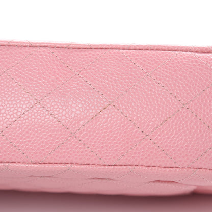 Chanel Caviar Quilted Medium Double Flap Pink 11 of 16