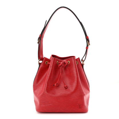 Louis Vuitton Epi Petit Noe Castillan Red 1 of 9