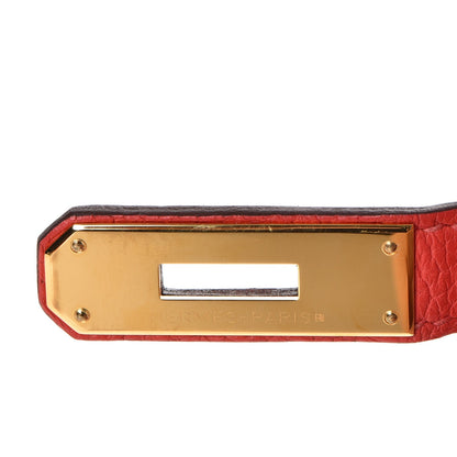 Hermes Togo Birkin 35 Rouge Pivoine 20 of 35
