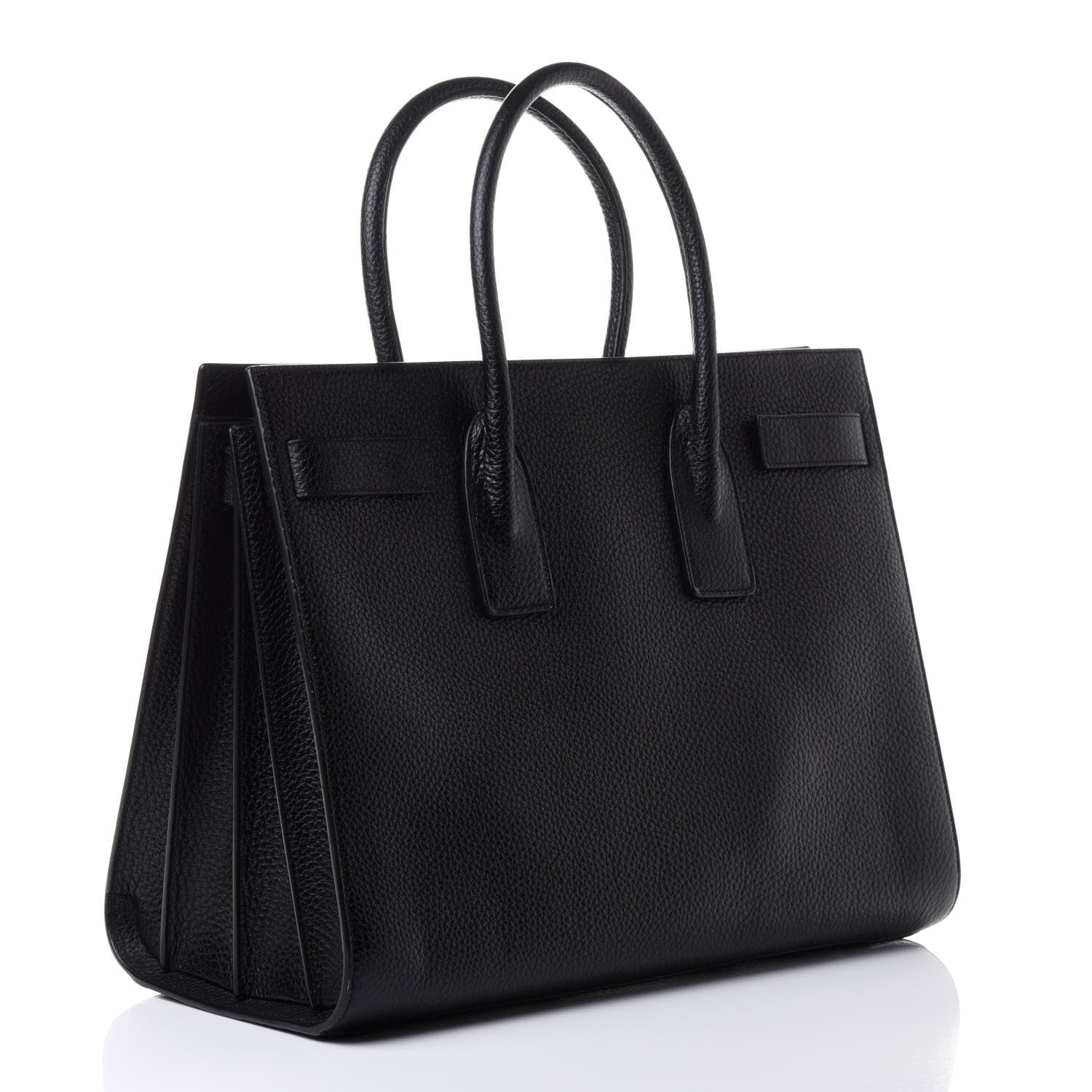 Saint Laurent Grained Calfskin Large Sac De Jour Carryall Black 2 of 4
