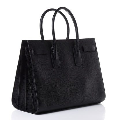 Saint Laurent Grained Calfskin Large Sac De Jour Carryall Black 2 of 4