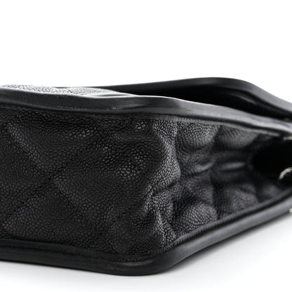 Chanel Caviar Quilted Large French Riviera Flap Black 10 of 10