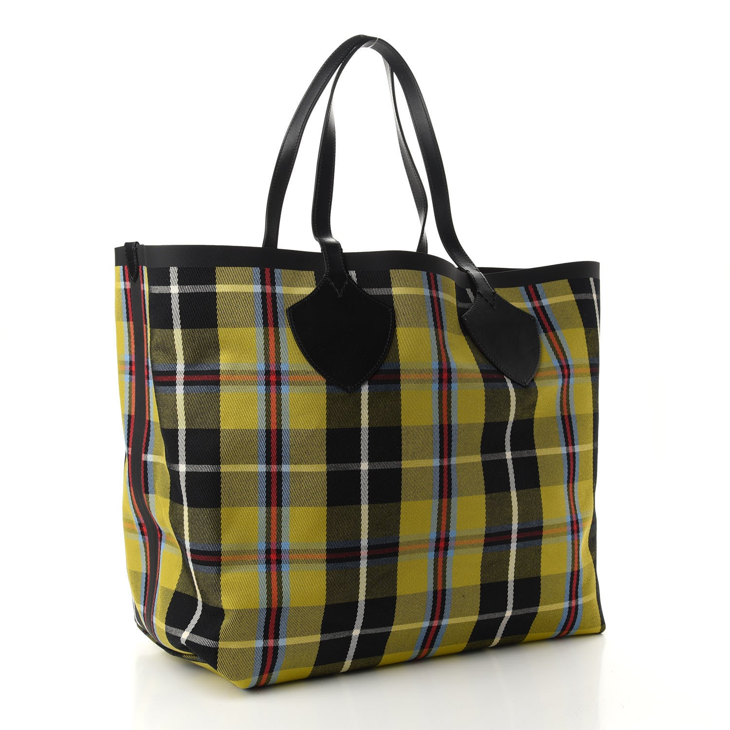 Burberry Vintage Check Medium The Giant Reversible Tote Antique Yellow 5 of 15