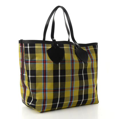 Burberry Vintage Check Medium The Giant Reversible Tote Antique Yellow 5 of 15