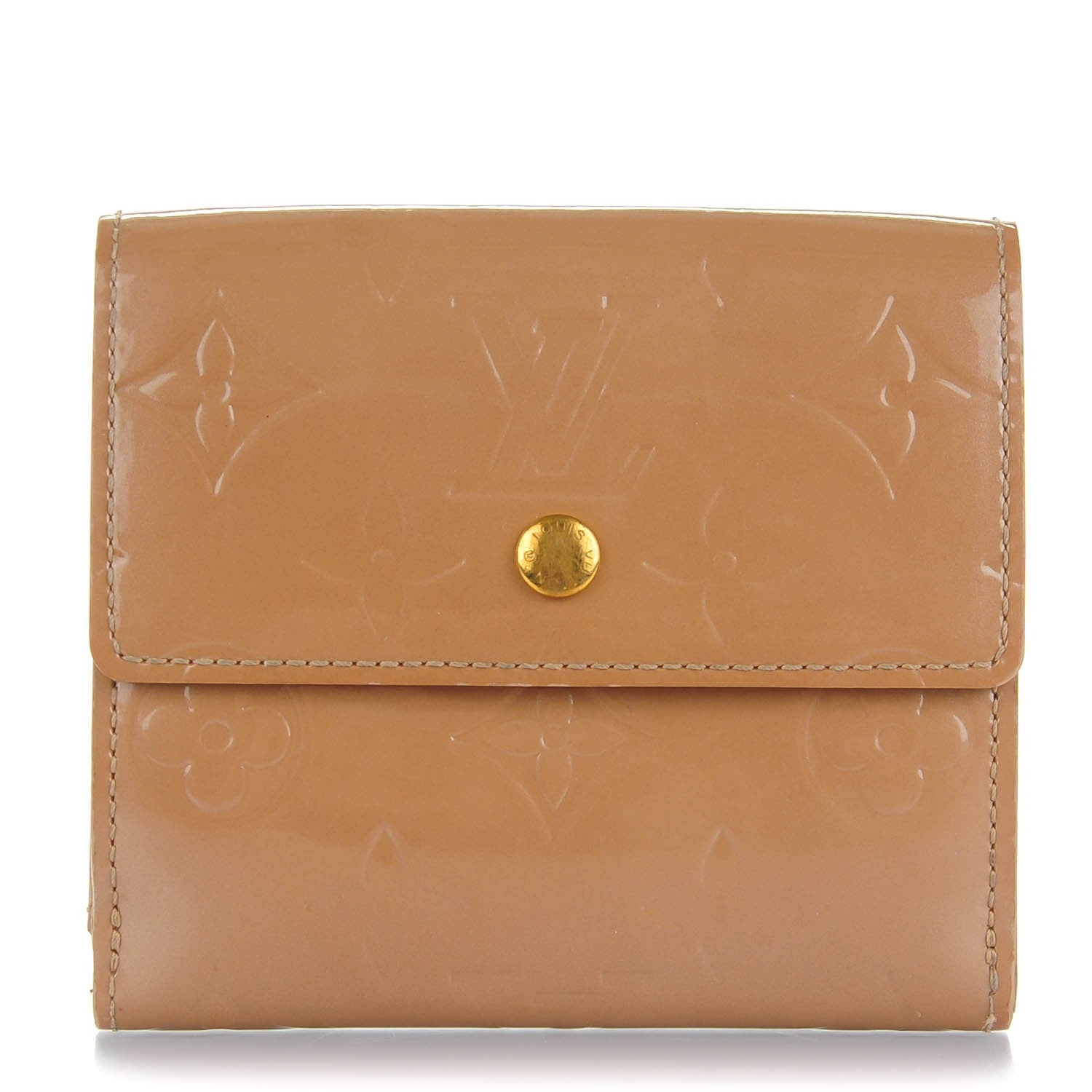 Louis Vuitton Vernis Elise Wallet Noisette 1 of 8