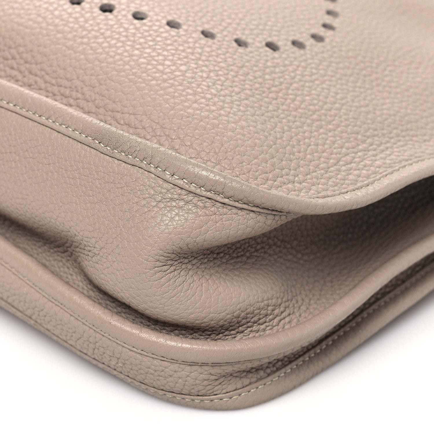 Hermes Taurillon Clemence Evelyne III GM Gris Tourterelle 8 of 10