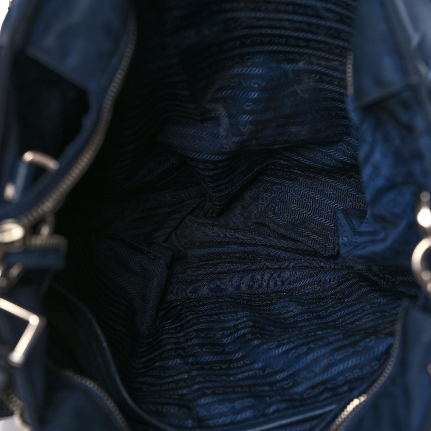Nylon Vela Baby Bag Blue