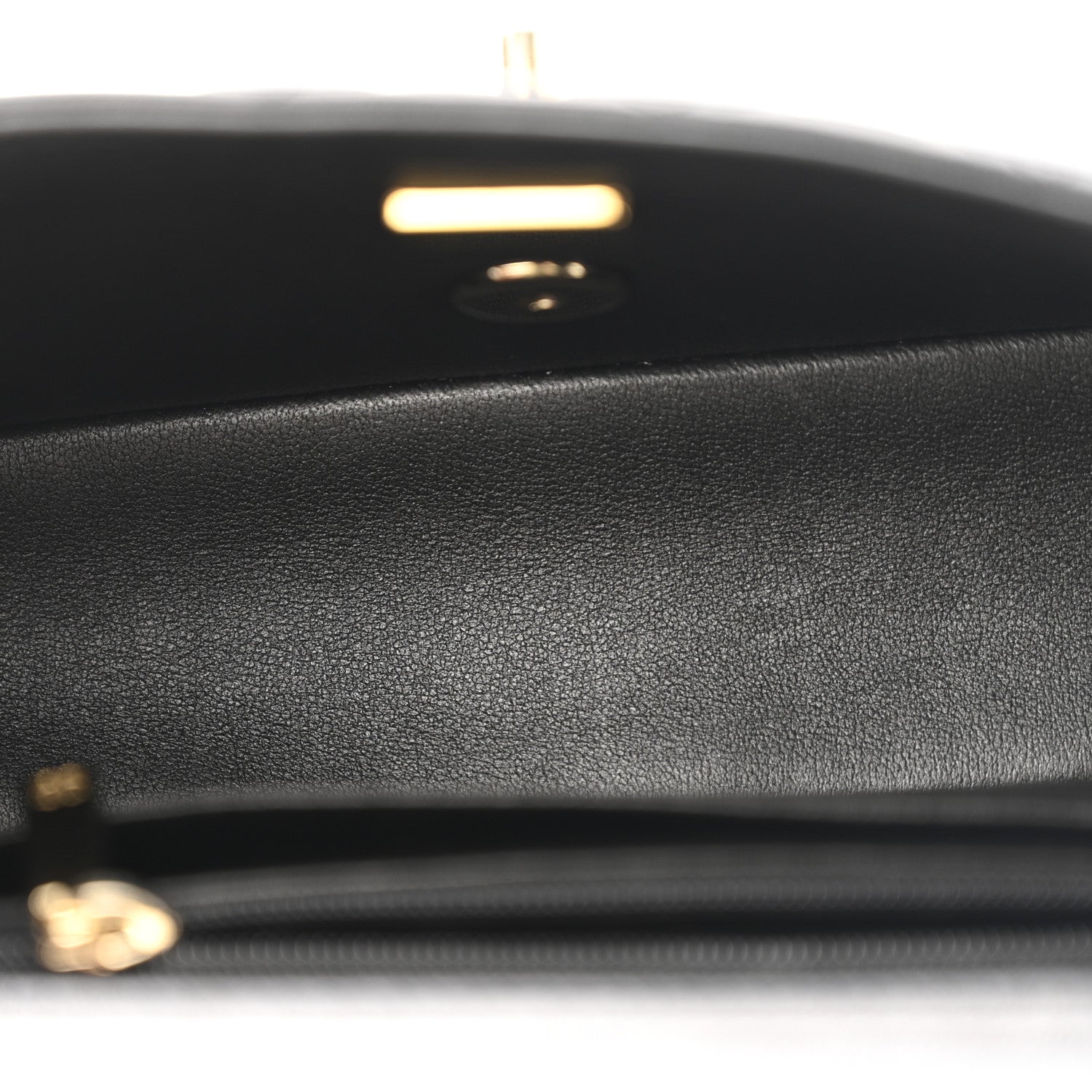 Chanel Lambskin Quilted Mini Rectangular Flap Black 5 of 11