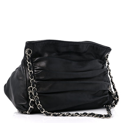 Chanel Lambskin Large Sharpei Shoulder Bag Black 3 of 11