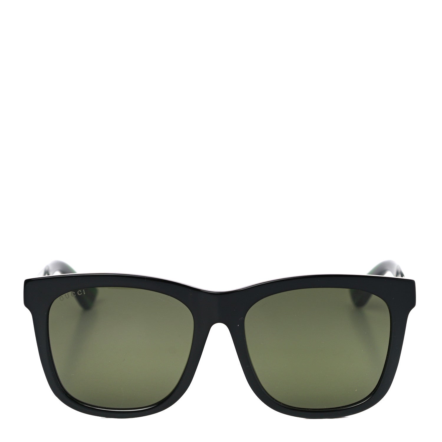 Gucci Acetate Square Frame Web Sunglasses GG0057SK Black 4 of 8