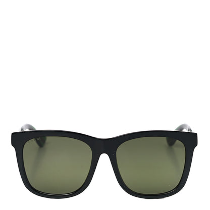 Gucci Acetate Square Frame Web Sunglasses GG0057SK Black 4 of 8