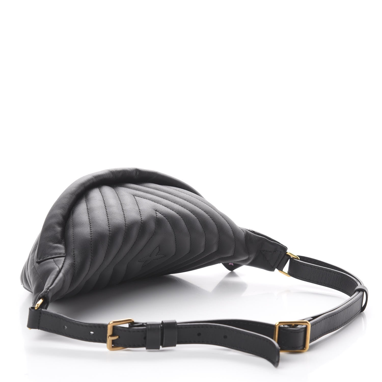Louis Vuitton Monogram New Wave Bumbag Black 2 of 8