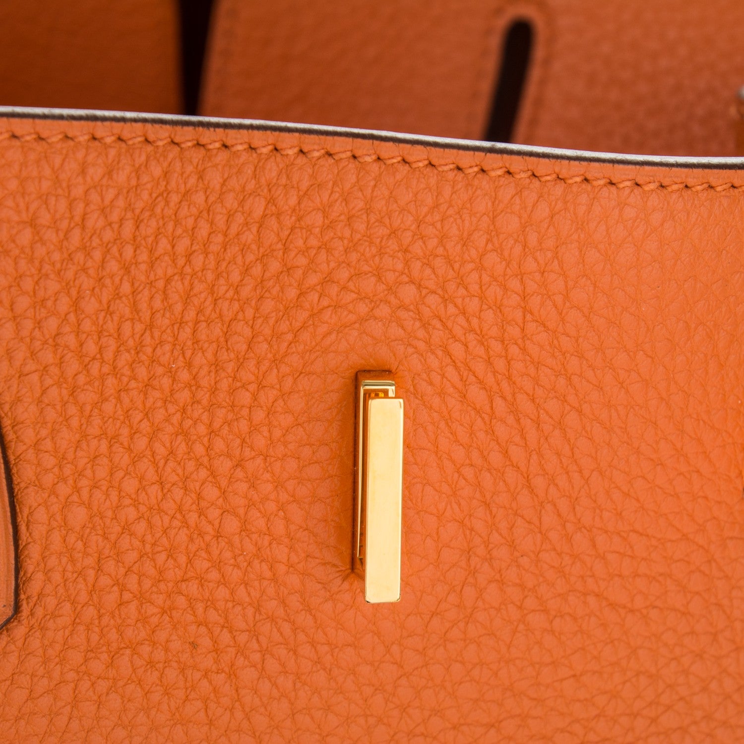 Hermes Togo Birkin 40 Orange 14 of 23