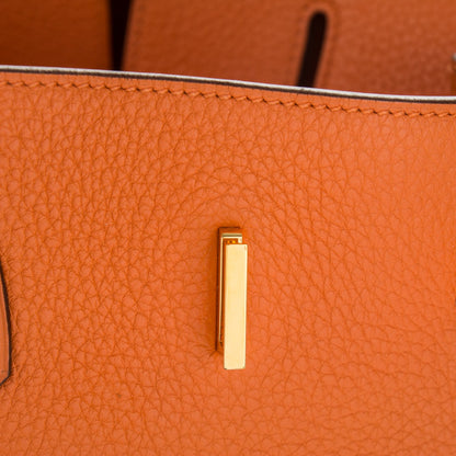 Hermes Togo Birkin 40 Orange 14 of 23