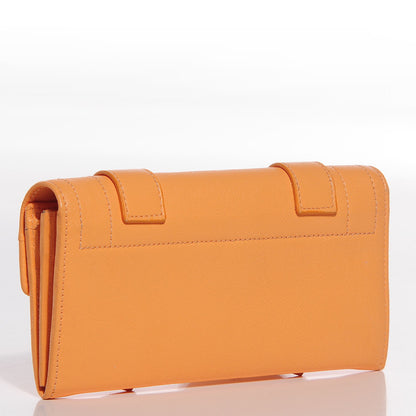 Proenza Schouler Lambskin PS1 Continental Wallet Apricot 3 of 6