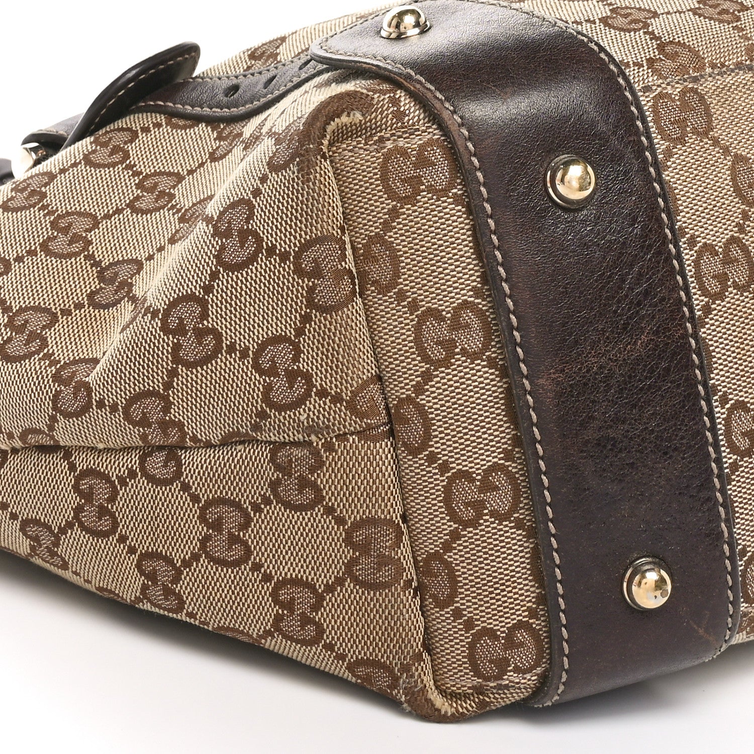 Gucci Monogram Medium Pelham Shoulder Bag Dark Brown 9 of 11
