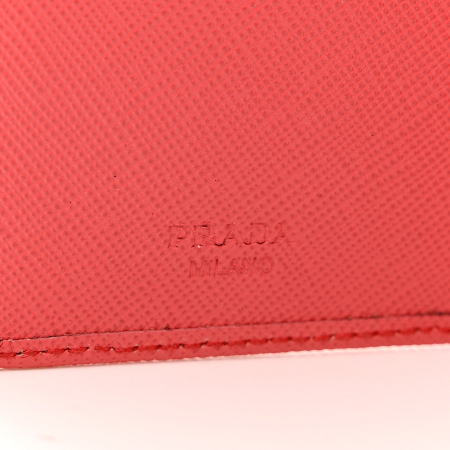 Saffiano Metal Compact Wallet Rubinho