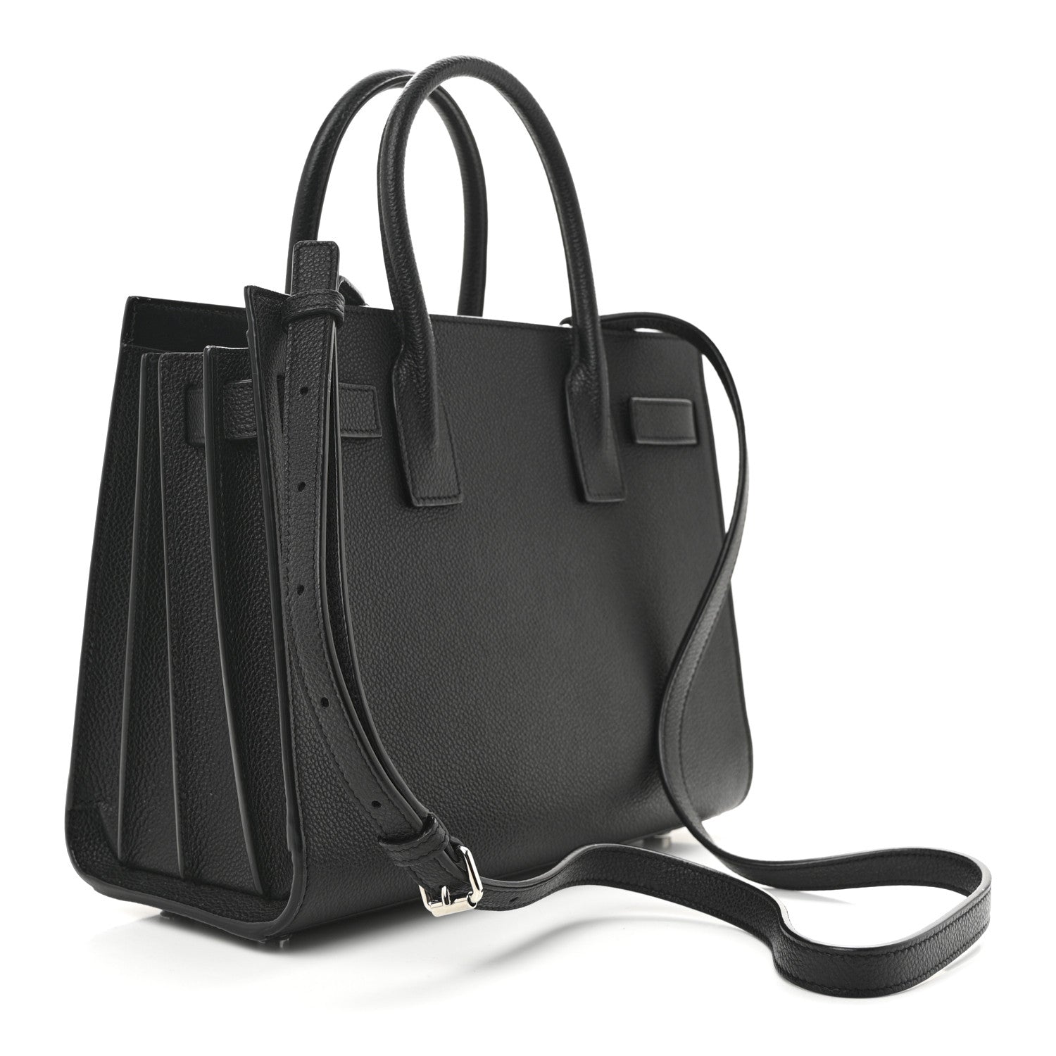 Saint Laurent Grain De Poudre Baby Sac De Jour Black 3 of 10