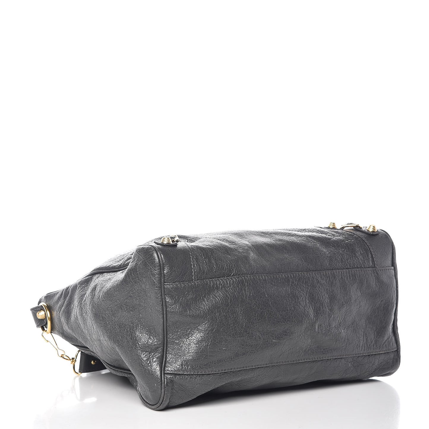Agneau Giant 12 Gold Hardware Velo Gris Fossile Anthracite