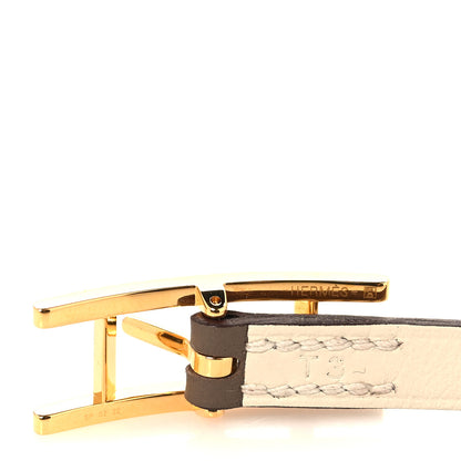 Hermes Swift Behapi Double Tour Bracelet T3 Etoupe Nata 4 of 5