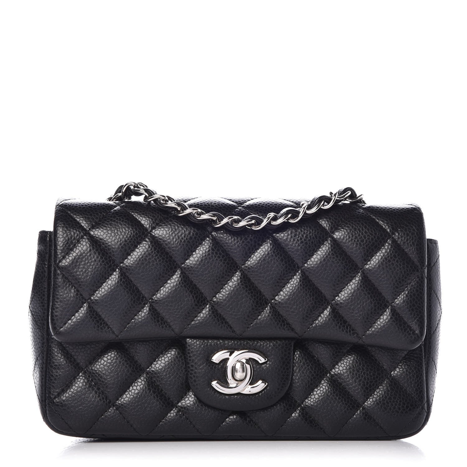 Chanel Caviar Quilted Mini Rectangular Flap Black 1 of 7