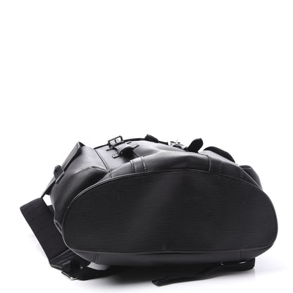 Louis Vuitton Epi Christopher Backpack PM Black 3 of 13