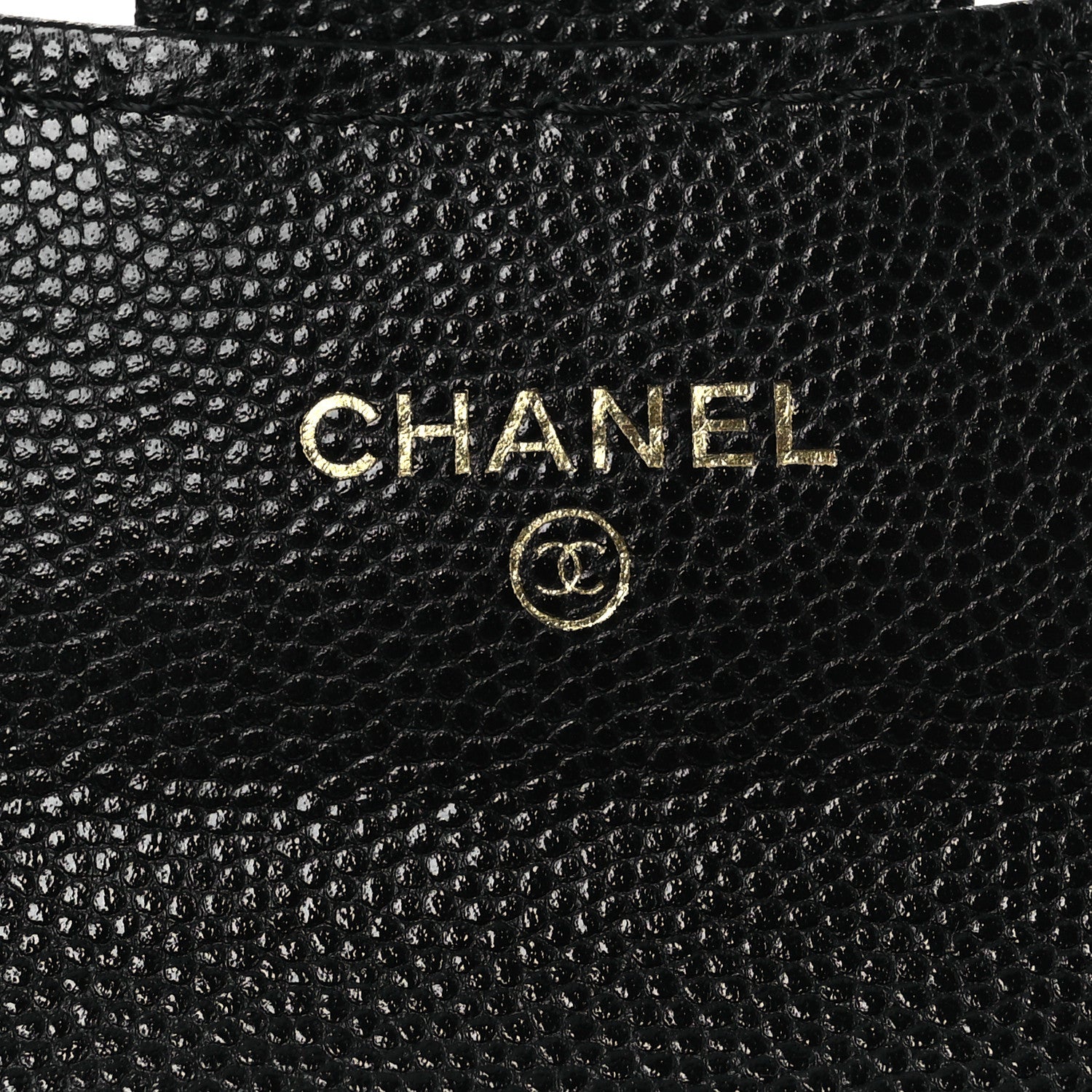 Chanel Caviar Quilted Flap Card Holder Chain Wristlet Black 7 of 11