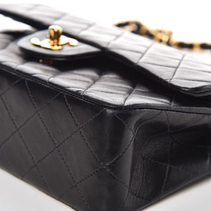 Chanel Lambskin Quilted Small Double Flap Black 10 of 10