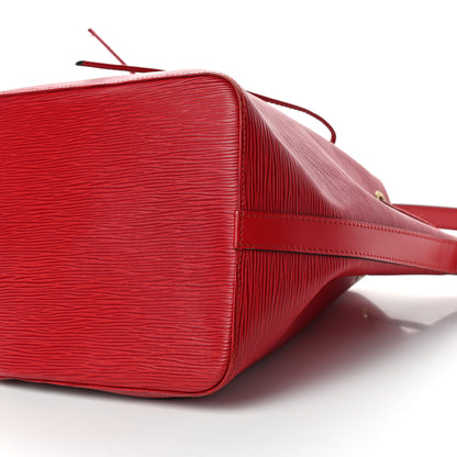 Louis Vuitton Epi Petit Noe Castillan Red 7 of 8
