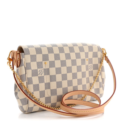 Louis Vuitton Damier Azur Favorite MM 3 of 10