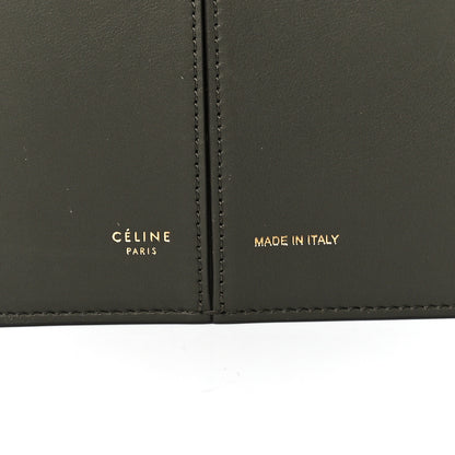 Celine Supple Natural Calfskin Medium Tri-Fold Bag Stone 8 of 13