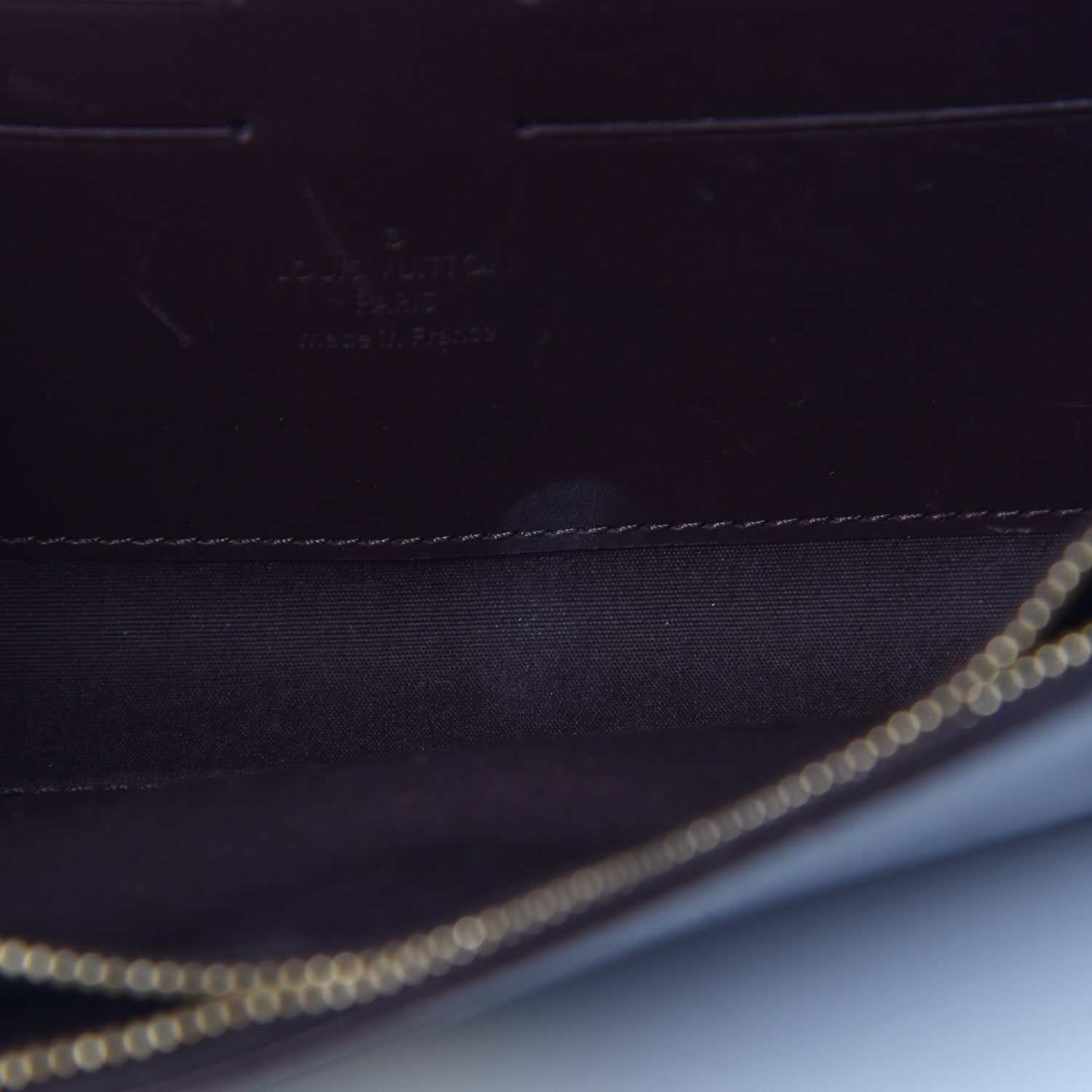 Louis Vuitton Vernis Rossmore MM Amarante 7 of 9